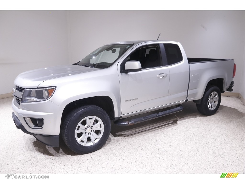 Silver Ice Metallic 2016 Chevrolet Colorado LT Extended Cab 4x4 Exterior Photo #144697926