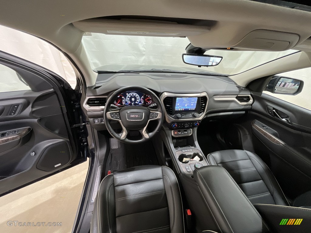 Jet Black Interior 2021 GMC Acadia Denali AWD Photo #144698160