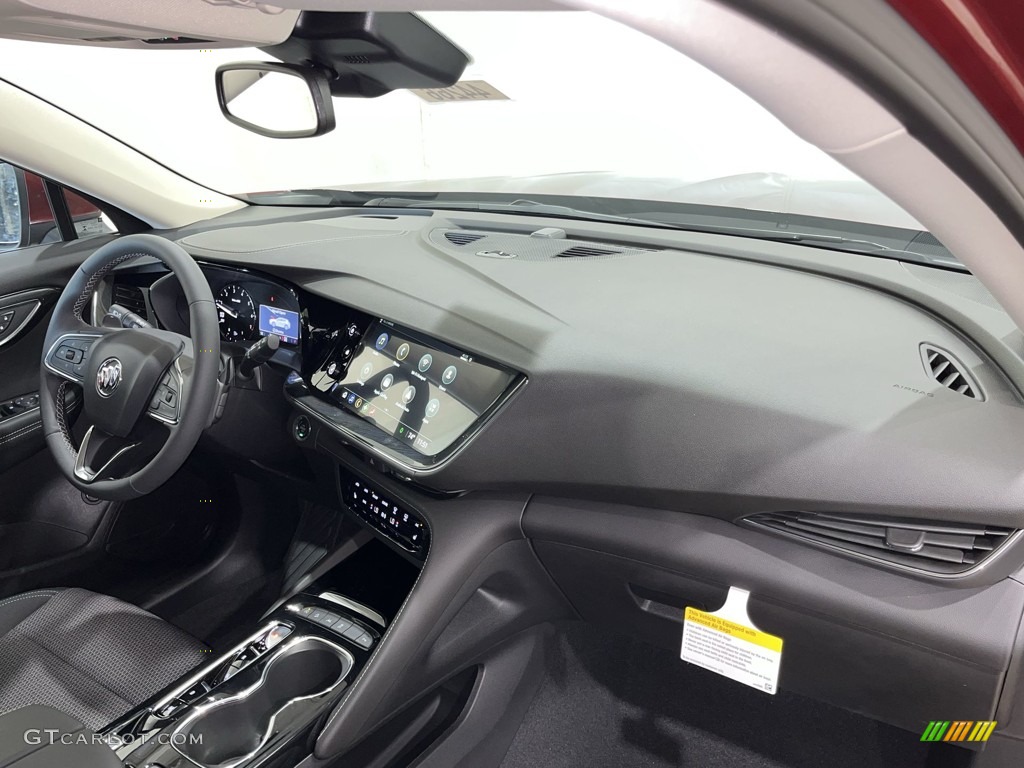2022 Buick Envision Preferred AWD Ebony Dashboard Photo #144698679