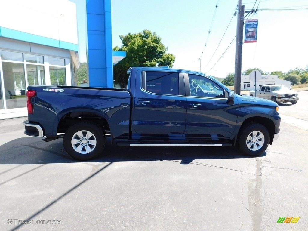 2022 Silverado 1500 LT Crew Cab 4x4 - Northsky Blue Metallic / Jet Black photo #6