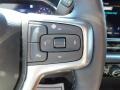 Jet Black Steering Wheel Photo for 2022 Chevrolet Silverado 1500 #144699348