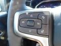 Jet Black Steering Wheel Photo for 2022 Chevrolet Silverado 1500 #144699366