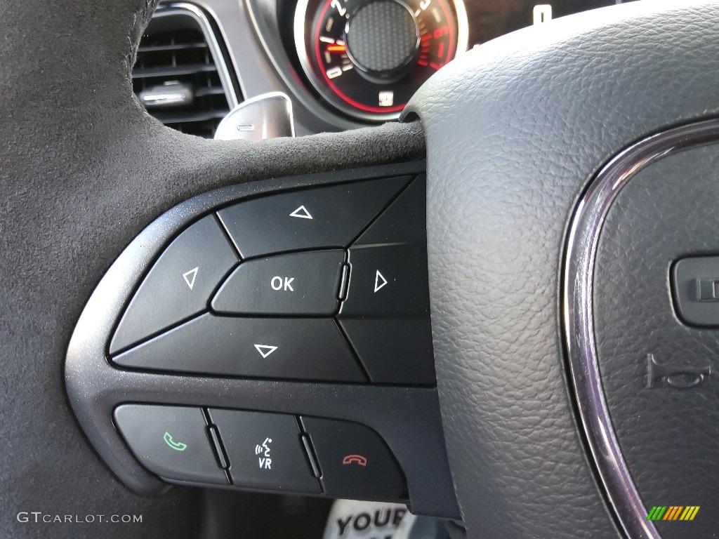 2022 Dodge Challenger 1320 Black Steering Wheel Photo #144699897