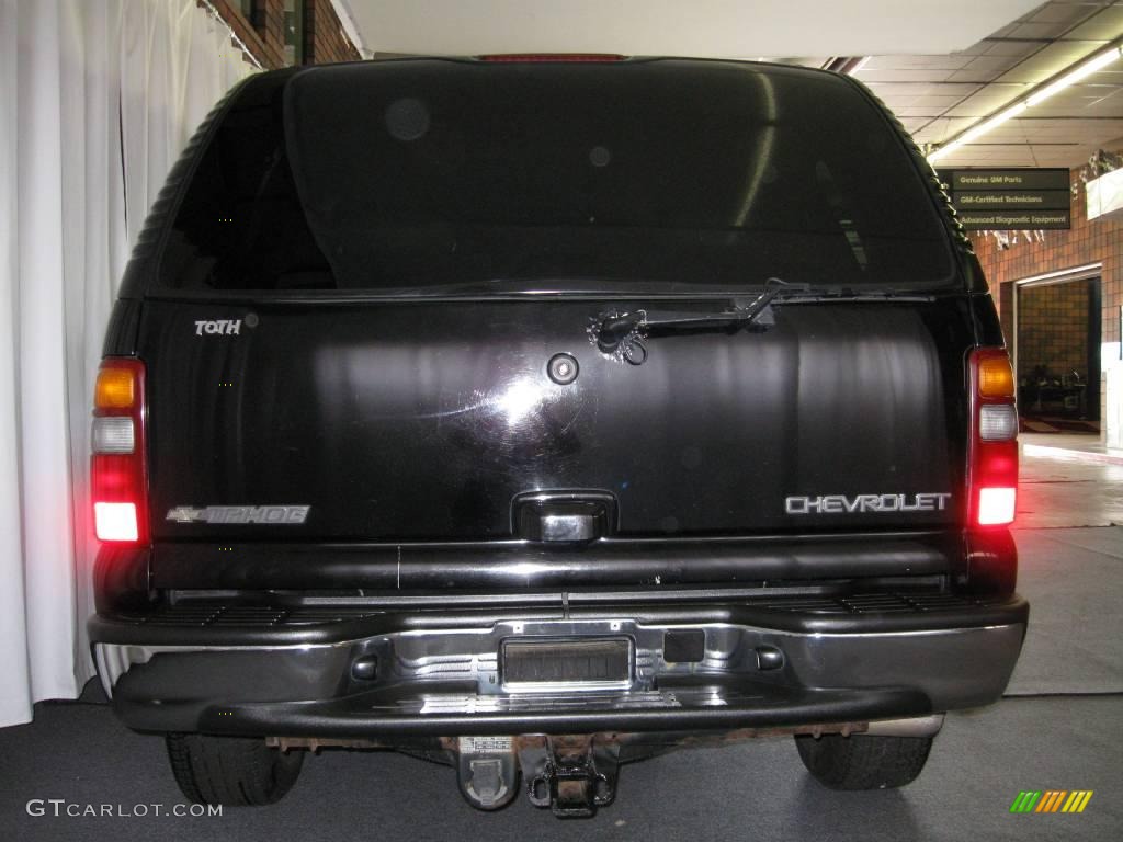 2002 Tahoe 4x4 - Onyx Black / Graphite/Medium Gray photo #5