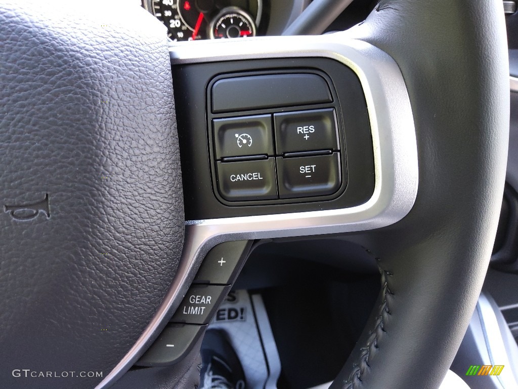 2022 Ram 2500 Big Horn Mega Cab 4x4 Black Steering Wheel Photo #144700317