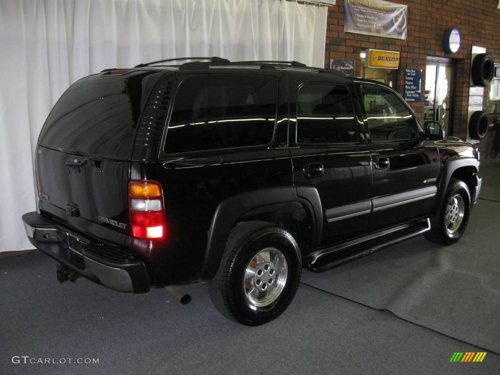 2002 Tahoe 4x4 - Onyx Black / Graphite/Medium Gray photo #6