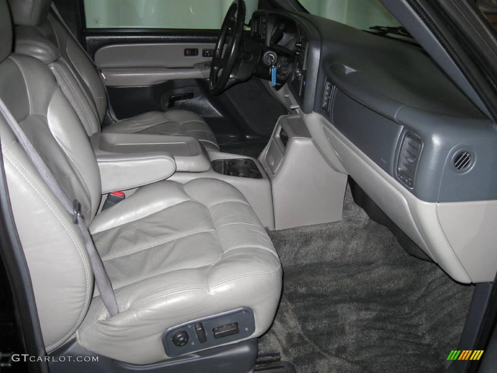 2002 Tahoe 4x4 - Onyx Black / Graphite/Medium Gray photo #7