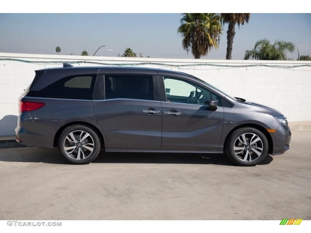 Modern Steel Metallic 2023 Honda Odyssey Touring Exterior Photo #144700947