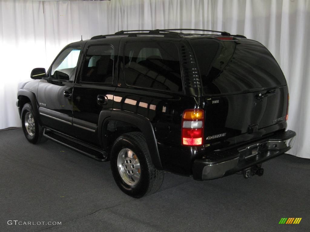 2002 Tahoe 4x4 - Onyx Black / Graphite/Medium Gray photo #10