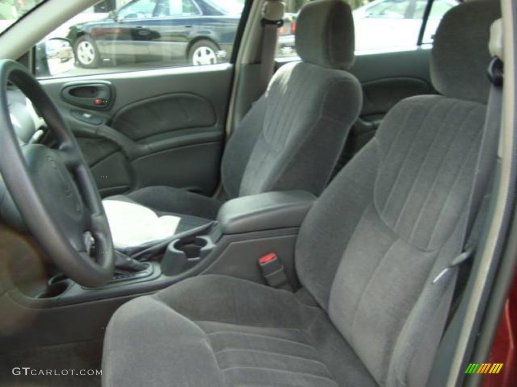 2000 Grand Am SE Sedan - Redfire Metallic / Dark Pewter photo #9