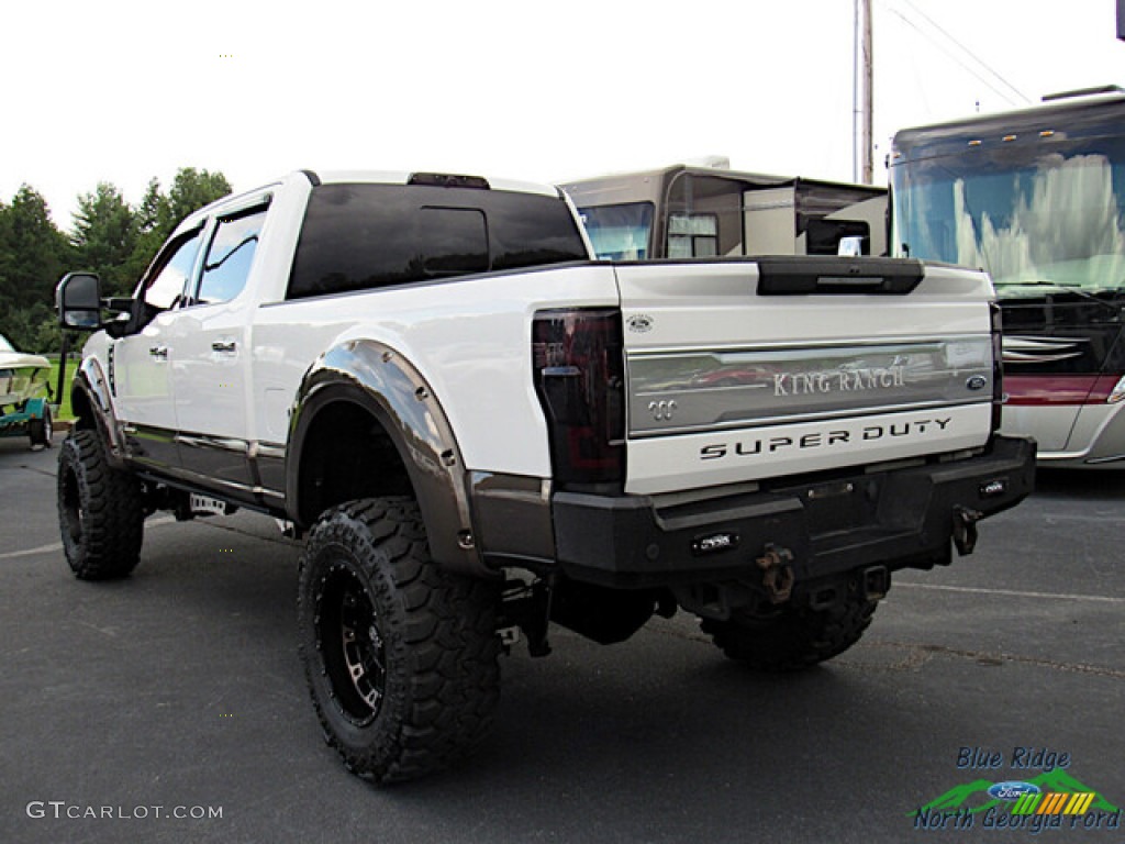 2017 F250 Super Duty King Ranch Crew Cab 4x4 - White Gold / King Ranch Mesa Antique Java photo #3