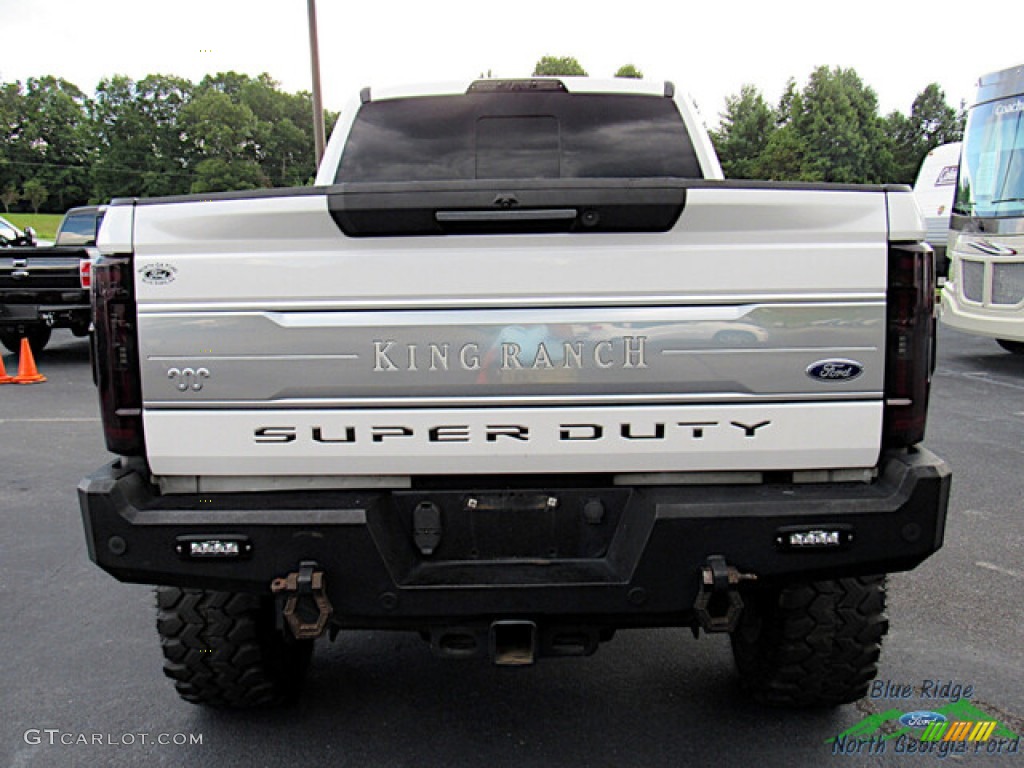 2017 F250 Super Duty King Ranch Crew Cab 4x4 - White Gold / King Ranch Mesa Antique Java photo #4