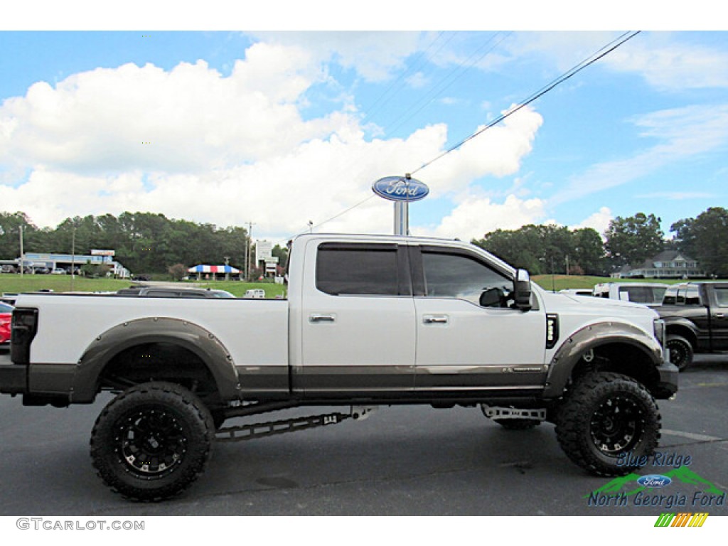 2017 F250 Super Duty King Ranch Crew Cab 4x4 - White Gold / King Ranch Mesa Antique Java photo #6