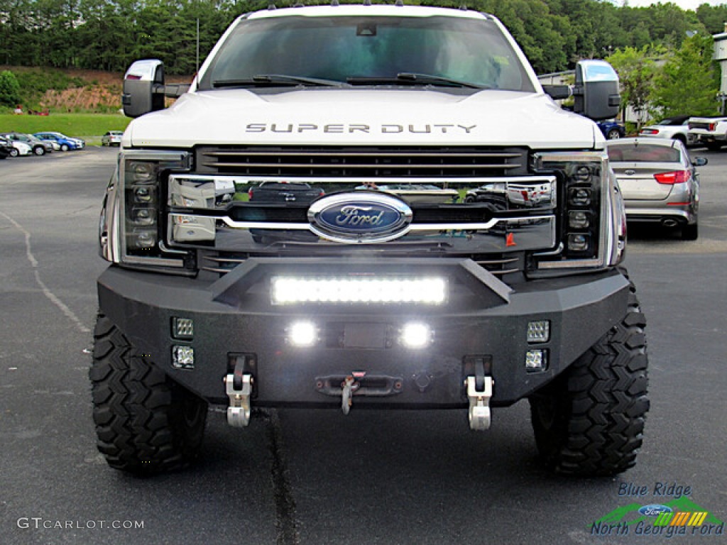 2017 F250 Super Duty King Ranch Crew Cab 4x4 - White Gold / King Ranch Mesa Antique Java photo #8