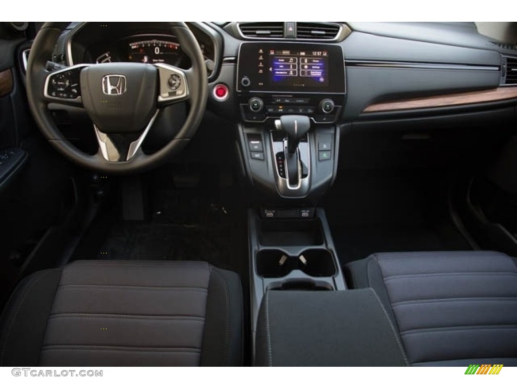 2022 Honda CR-V EX AWD Black Dashboard Photo #144701862