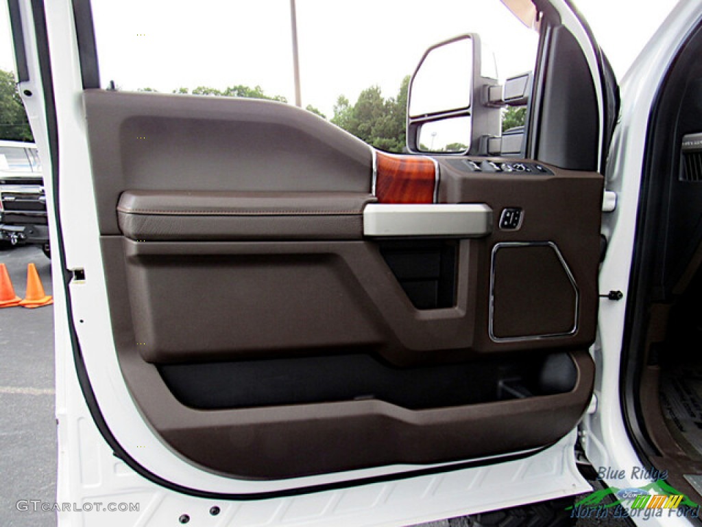 2017 F250 Super Duty King Ranch Crew Cab 4x4 - White Gold / King Ranch Mesa Antique Java photo #15