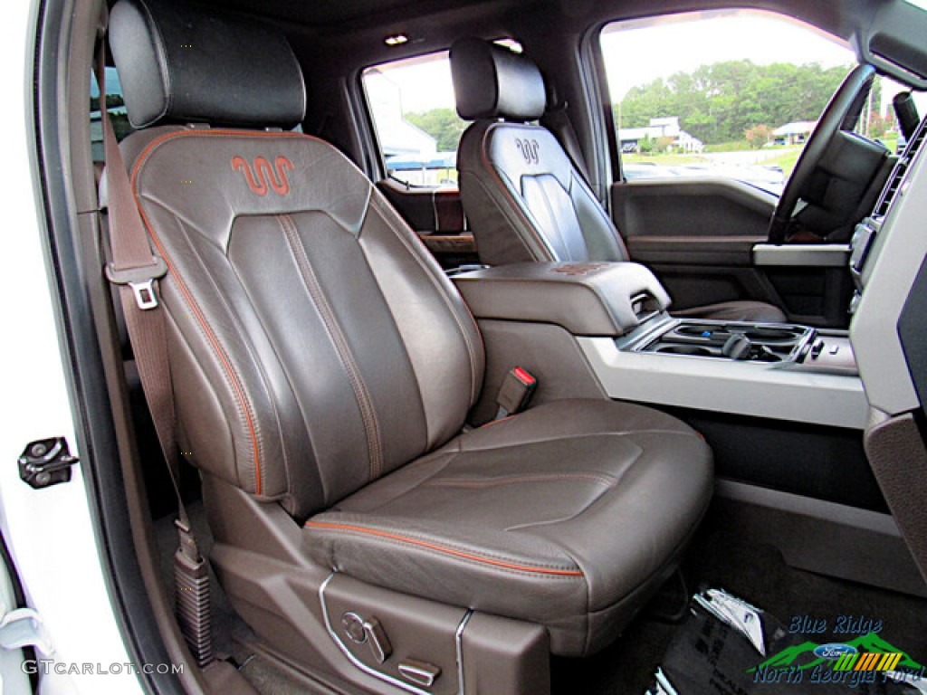 2017 F250 Super Duty King Ranch Crew Cab 4x4 - White Gold / King Ranch Mesa Antique Java photo #17