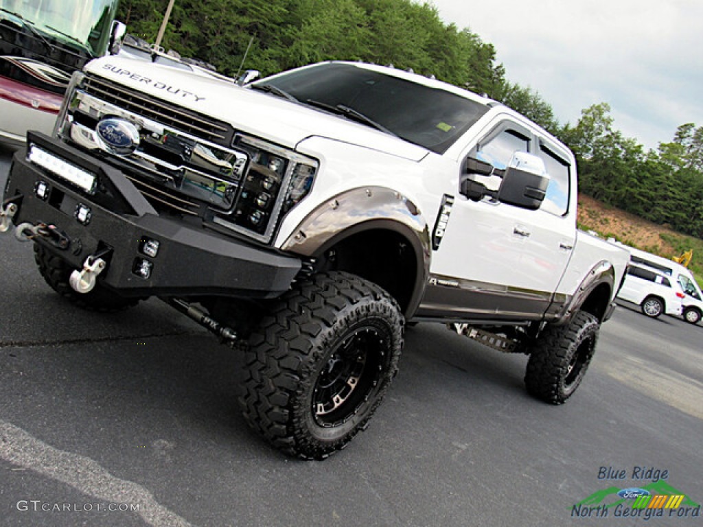 2017 F250 Super Duty King Ranch Crew Cab 4x4 - White Gold / King Ranch Mesa Antique Java photo #33