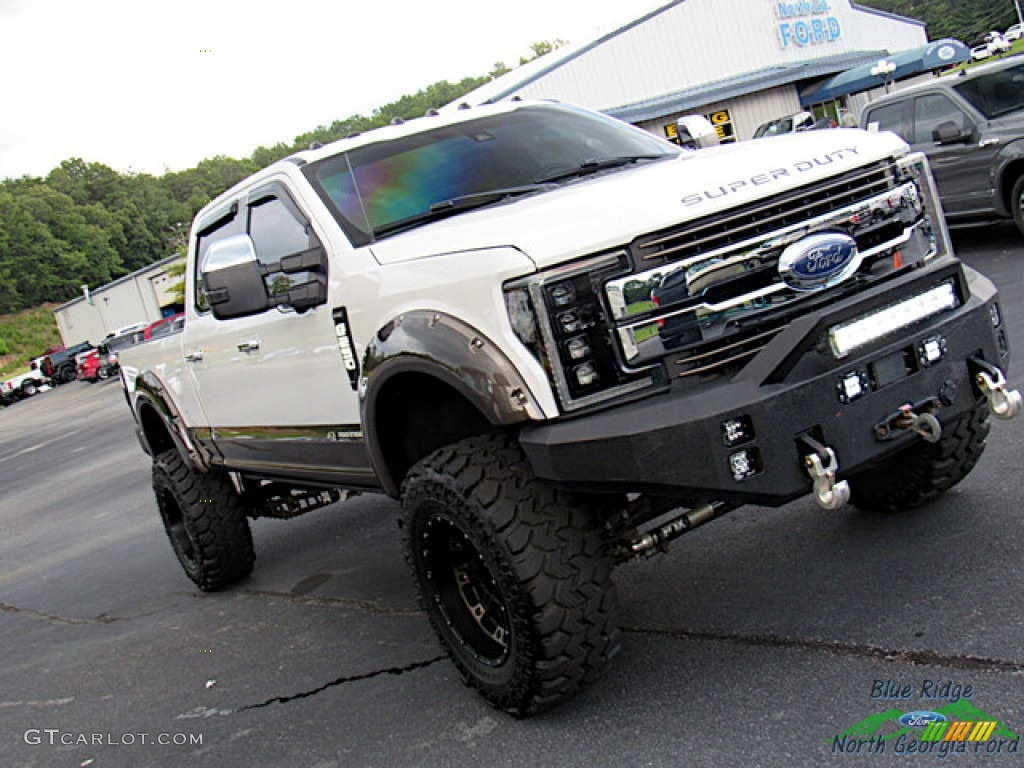 2017 F250 Super Duty King Ranch Crew Cab 4x4 - White Gold / King Ranch Mesa Antique Java photo #34
