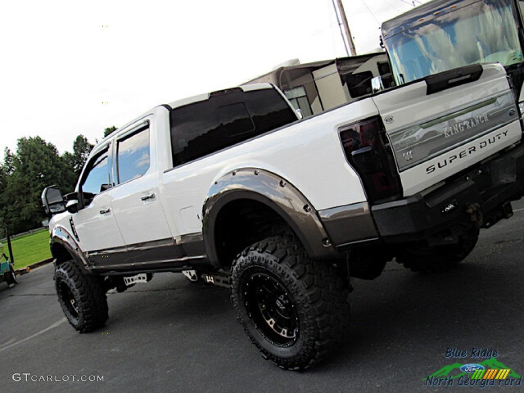 2017 F250 Super Duty King Ranch Crew Cab 4x4 - White Gold / King Ranch Mesa Antique Java photo #36