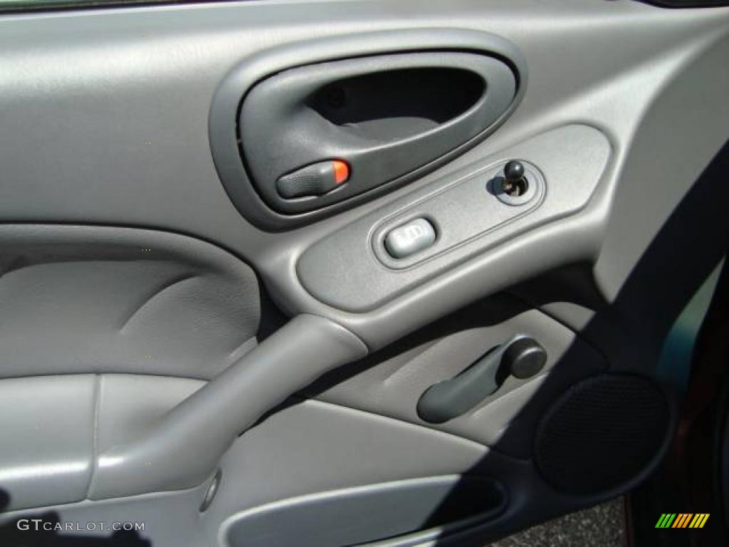 2000 Grand Am SE Sedan - Redfire Metallic / Dark Pewter photo #13