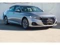 Lunar Silver Metallic 2022 Honda Accord EX-L Hybrid Exterior