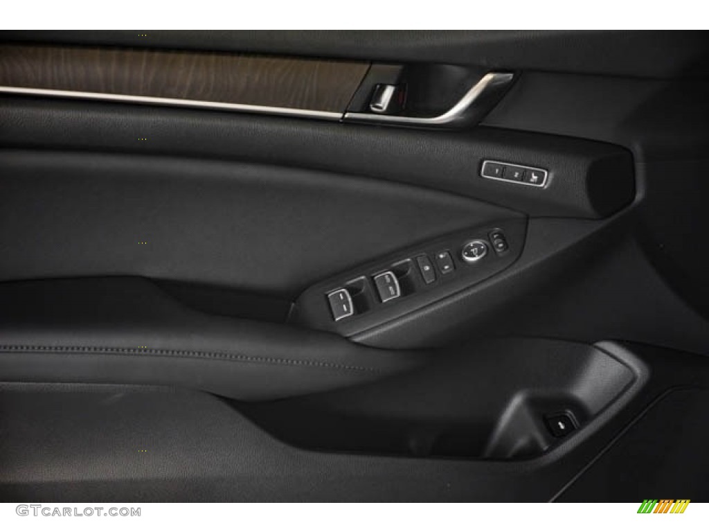 2022 Honda Accord EX-L Hybrid Black Door Panel Photo #144703561
