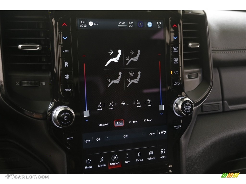 2022 Ram 1500 Rebel G/T Crew Cab 4x4 Controls Photo #144704043