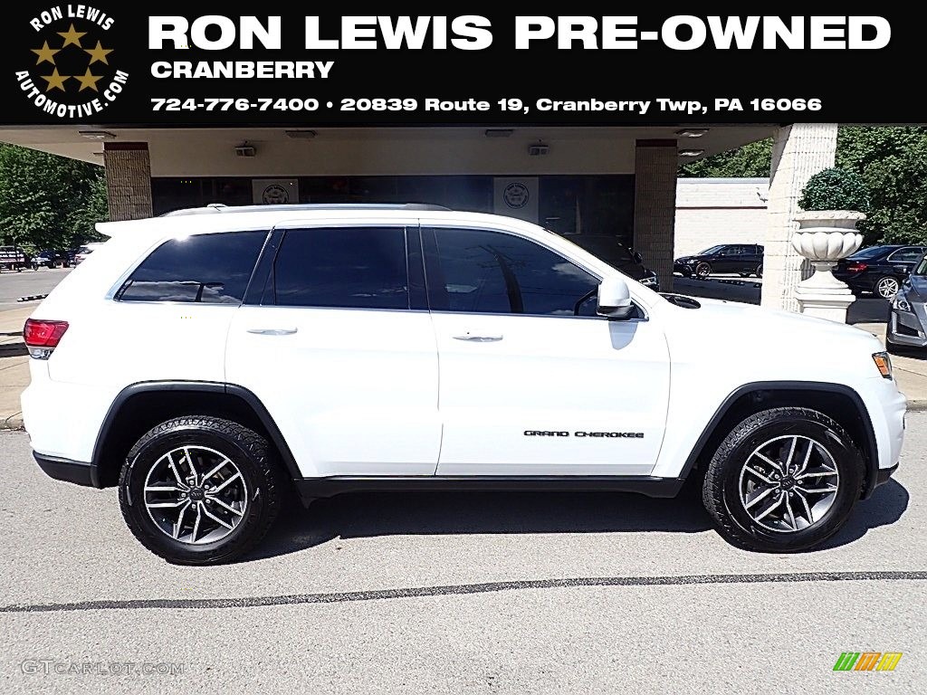 2020 Grand Cherokee Laredo 4x4 - Bright White / Black photo #1