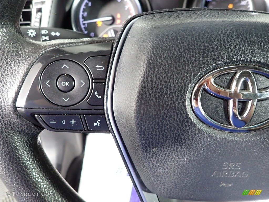 2019 Camry LE - Celestial Silver Metallic / Black photo #16