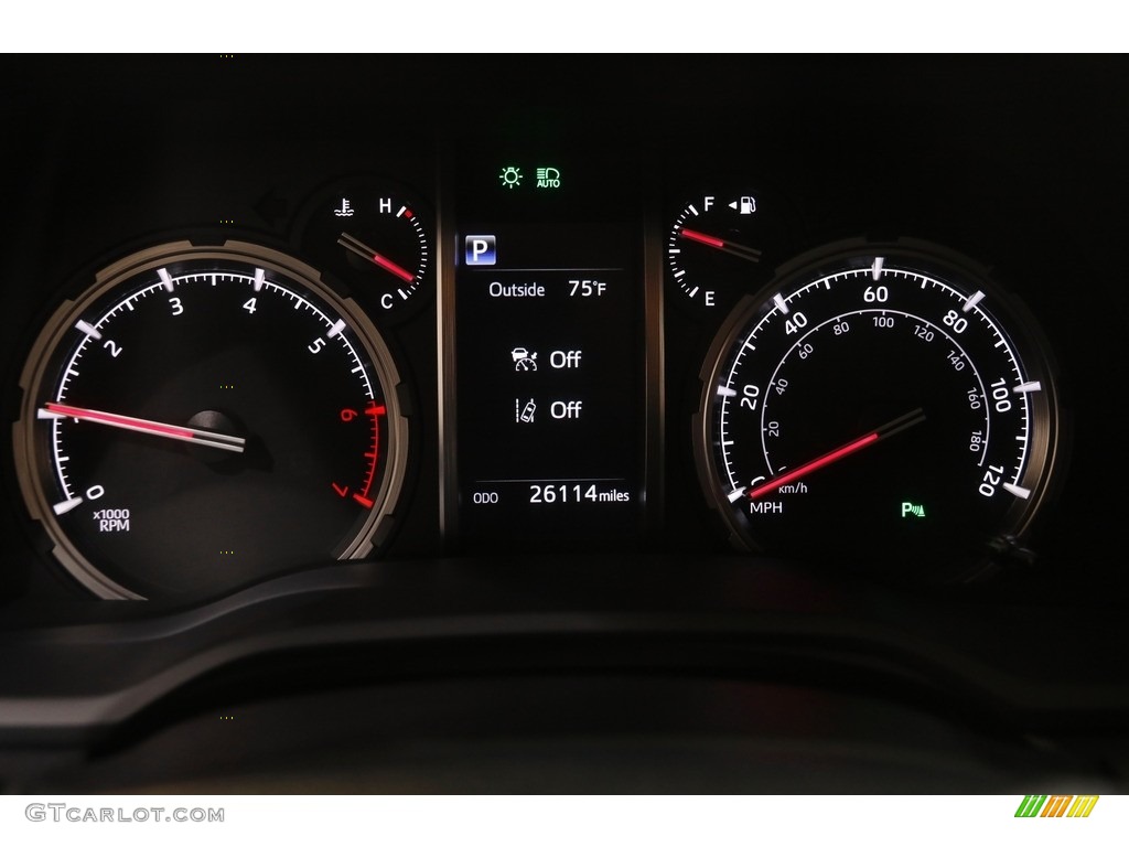 2021 Toyota 4Runner Nightshade 4x4 Gauges Photo #144704427