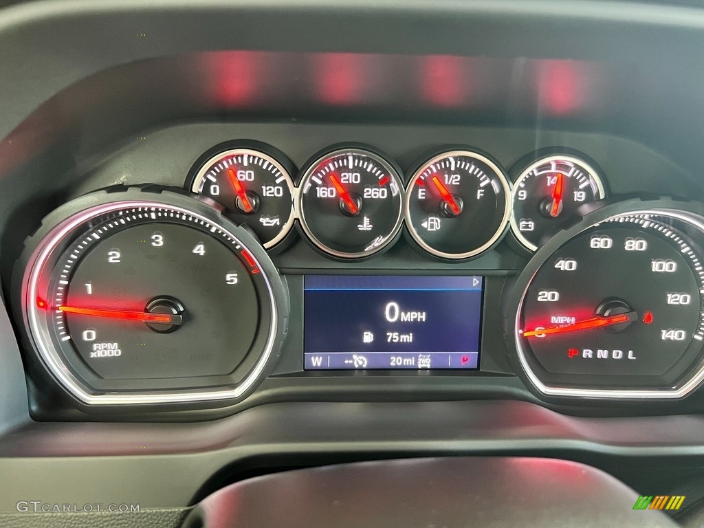 2022 Chevrolet Silverado 2500HD LT Crew Cab 4x4 Gauges Photo #144704628