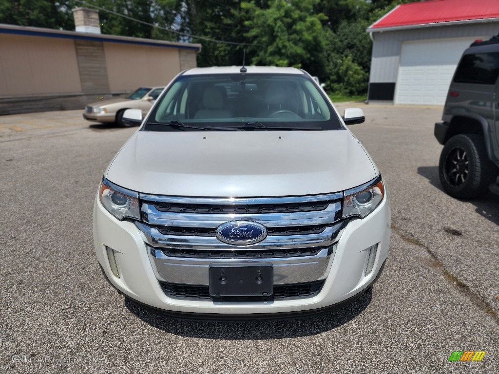 2013 Edge Limited - White Platinum Tri-Coat / Medium Light Stone photo #2
