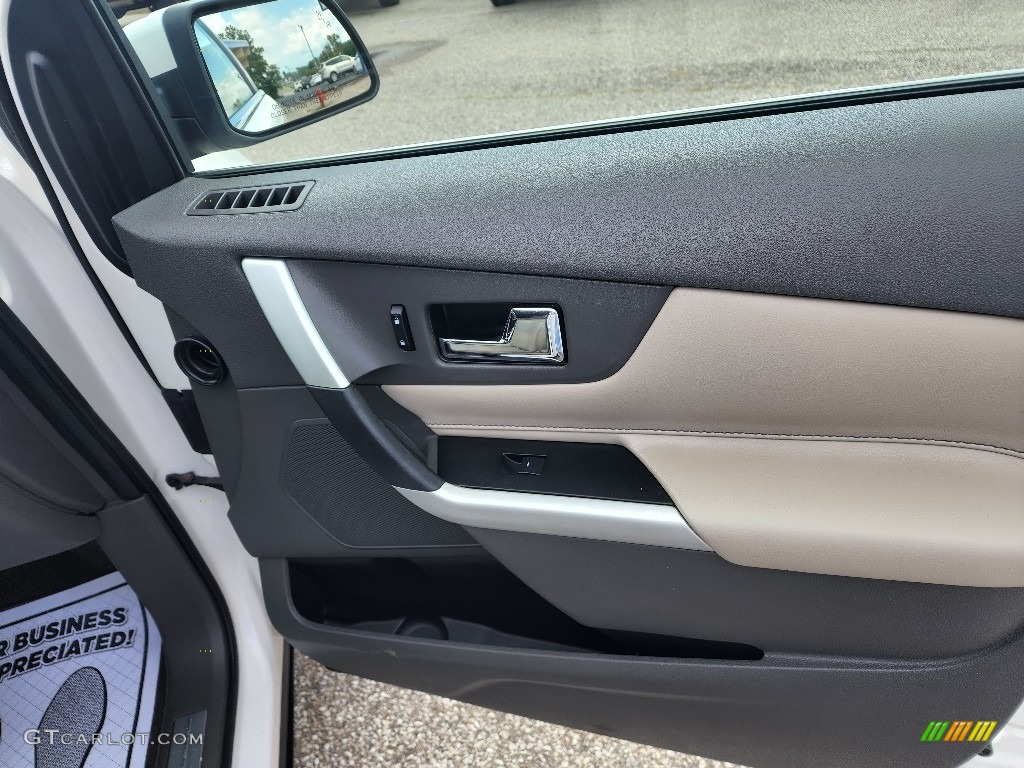 2013 Edge Limited - White Platinum Tri-Coat / Medium Light Stone photo #22