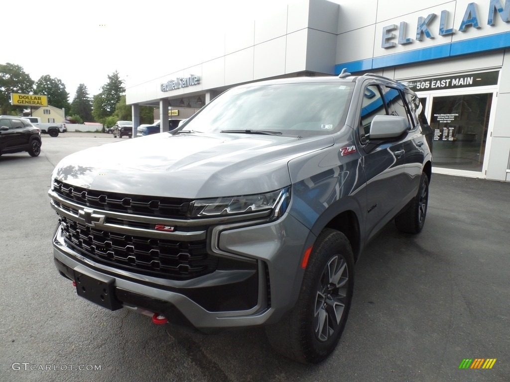 2021 Tahoe Z71 4WD - Satin Steel Metallic / Jet Black photo #2