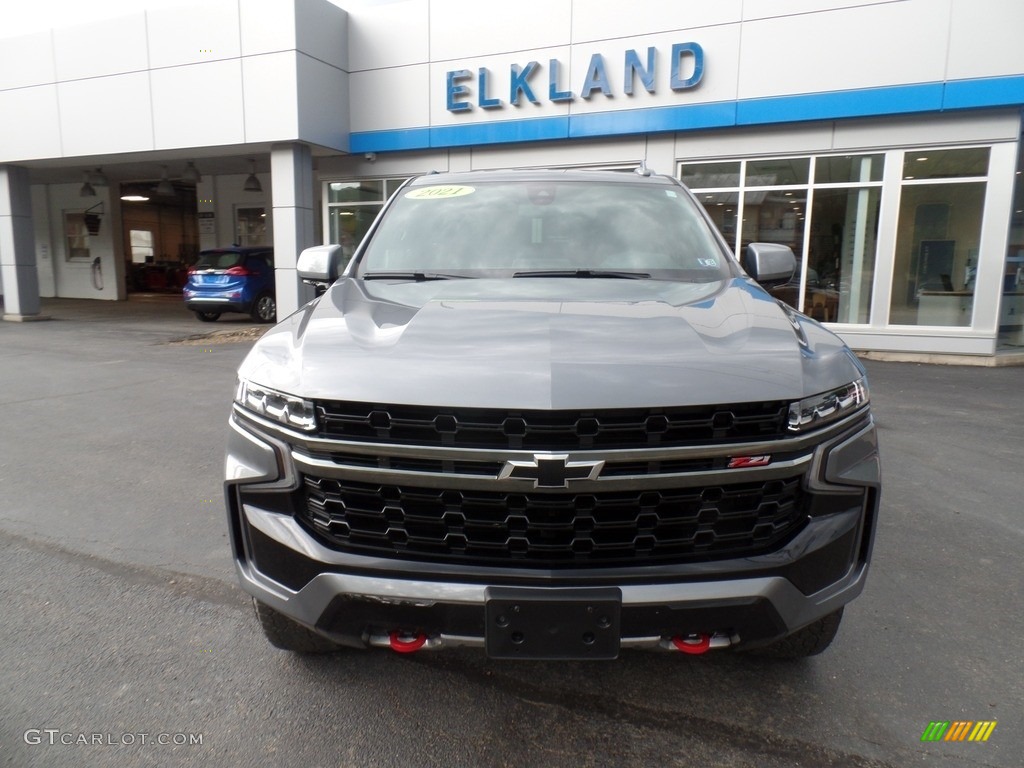 2021 Tahoe Z71 4WD - Satin Steel Metallic / Jet Black photo #3