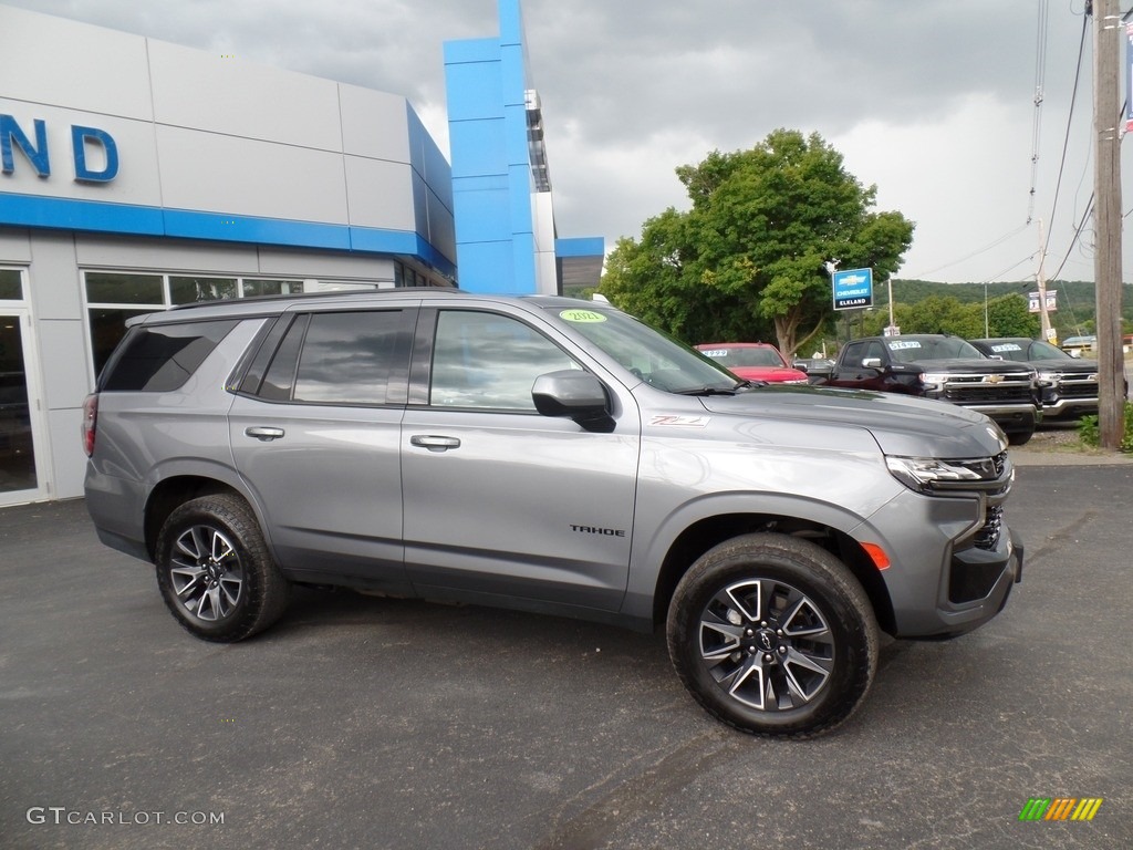 2021 Tahoe Z71 4WD - Satin Steel Metallic / Jet Black photo #5