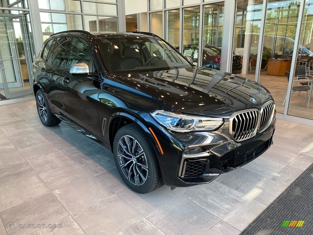 Black Sapphire Metallic 2023 BMW X5 M50i Exterior Photo #144706641