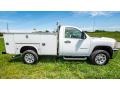 Summit White 2012 Chevrolet Silverado 3500HD WT Regular Cab 4x4 Chassis Exterior