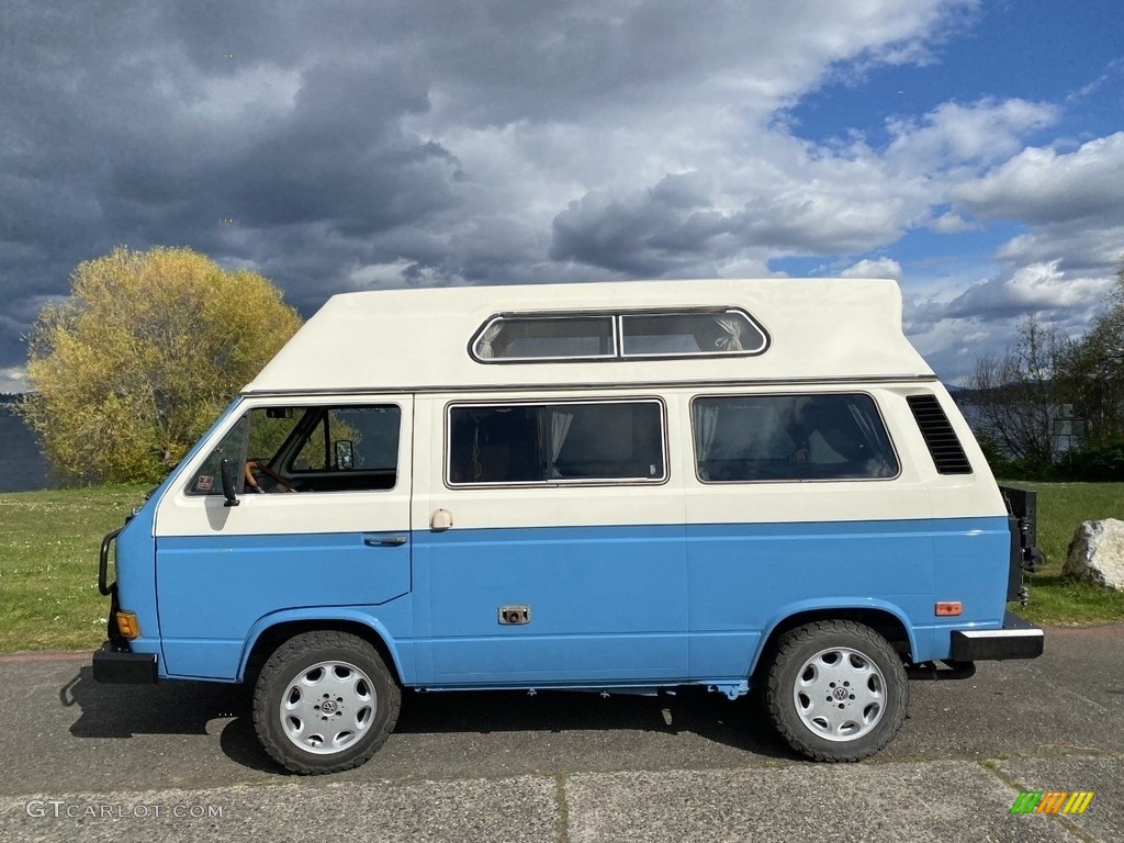 Sky Blue 1984 Volkswagen Vanagon GL Exterior Photo #144707118