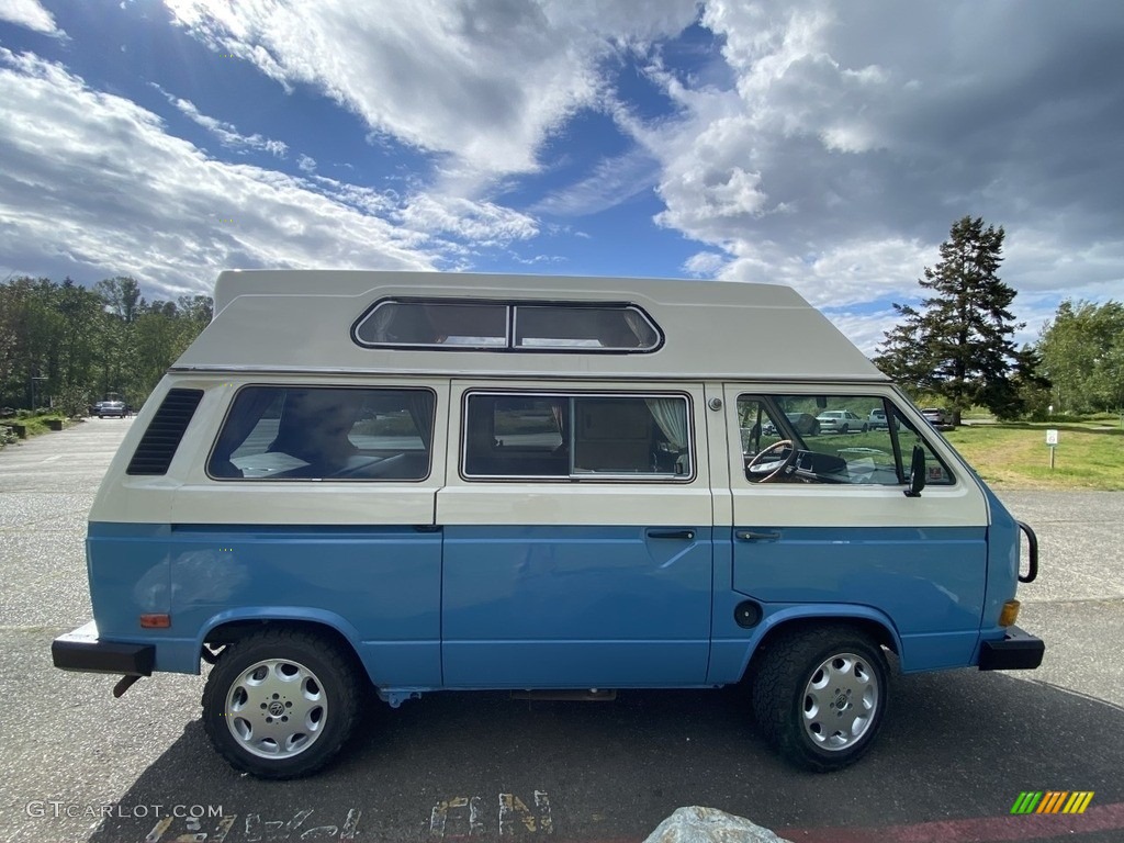 Sky Blue 1984 Volkswagen Vanagon GL Exterior Photo #144707145