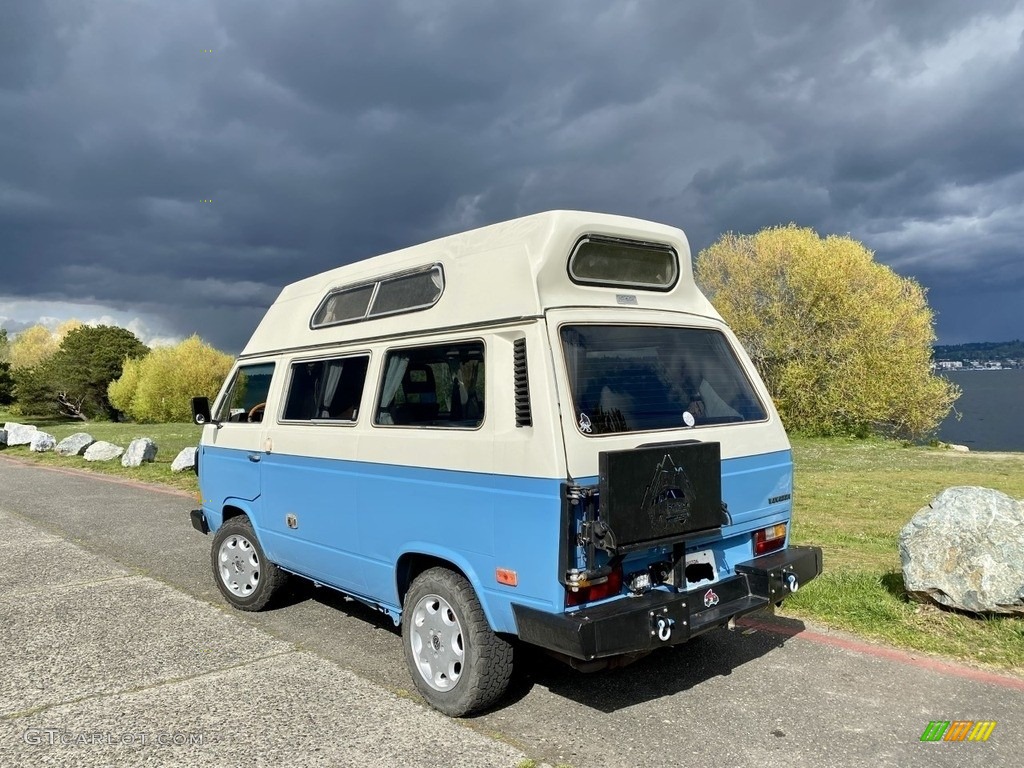 Sky Blue 1984 Volkswagen Vanagon GL Exterior Photo #144707187