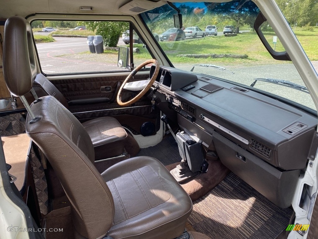 Medium Tan Interior 1984 Volkswagen Vanagon GL Photo #144707292