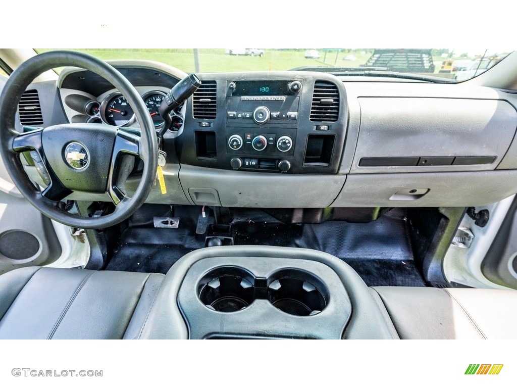 2012 Chevrolet Silverado 3500HD WT Regular Cab 4x4 Chassis Dark Titanium Dashboard Photo #144707415