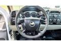 Dark Titanium 2012 Chevrolet Silverado 3500HD WT Regular Cab 4x4 Chassis Steering Wheel