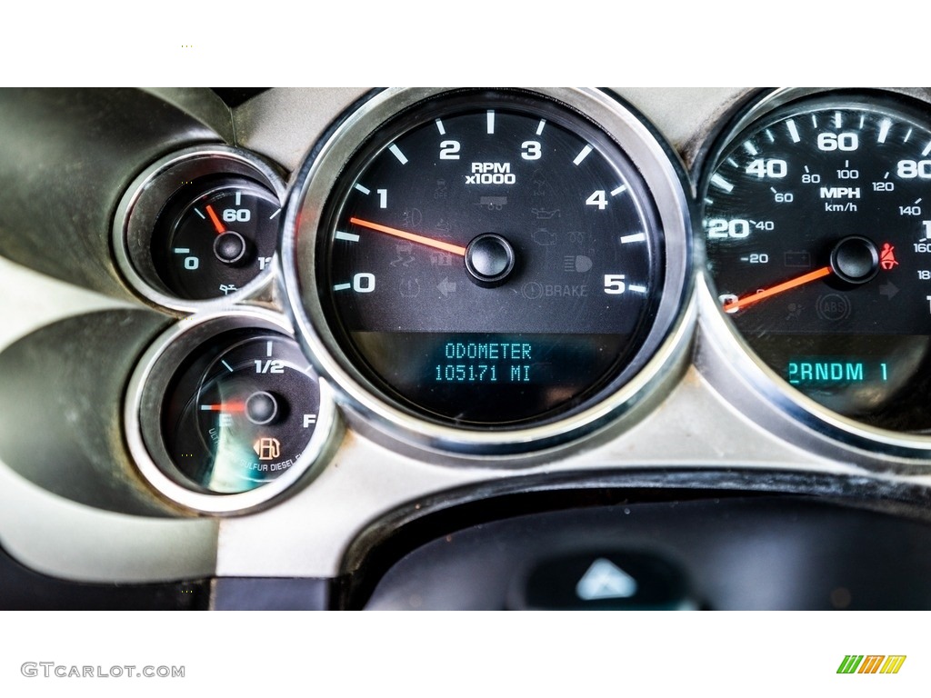 2012 Chevrolet Silverado 3500HD WT Regular Cab 4x4 Chassis Gauges Photos