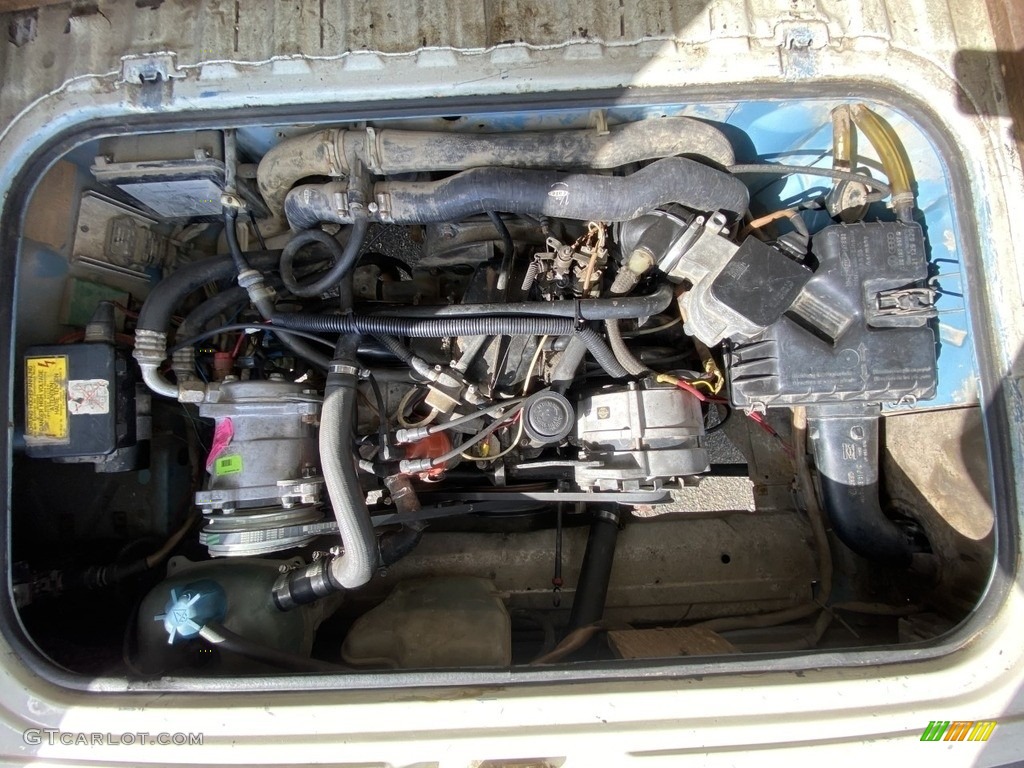 1984 Volkswagen Vanagon GL Engine Photos