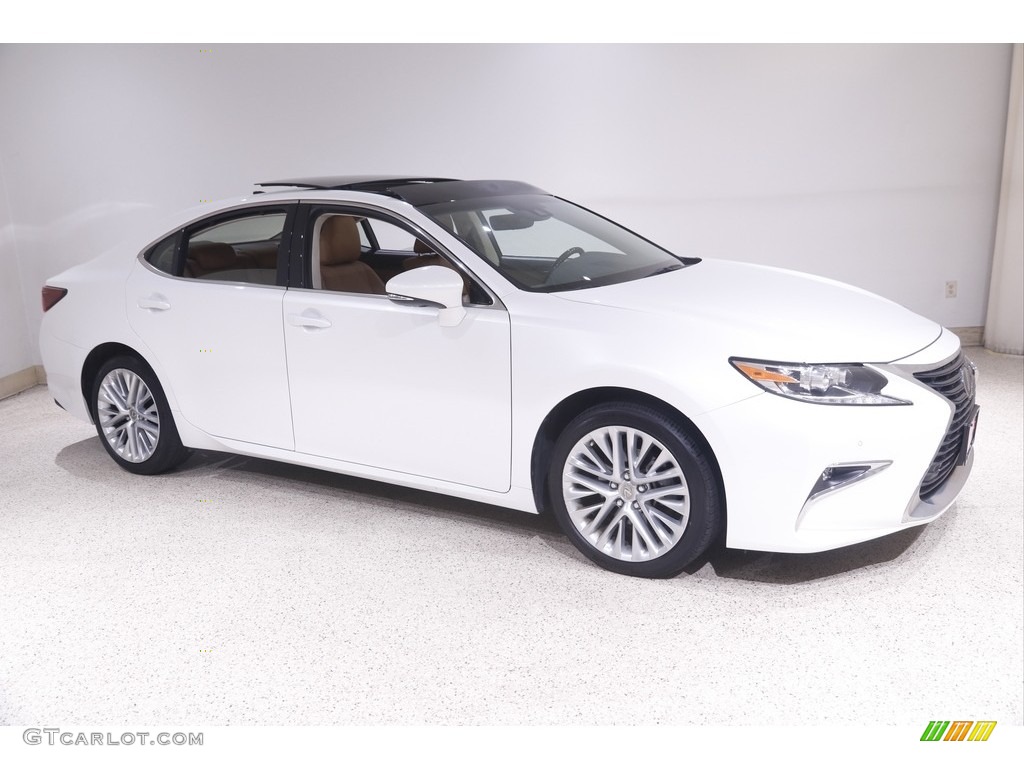 Eminent White Pearl 2016 Lexus ES 350 Ultra Luxury Exterior Photo #144707727