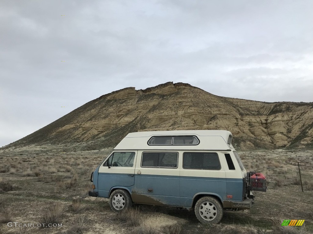Sky Blue 1984 Volkswagen Vanagon GL Exterior Photo #144707787