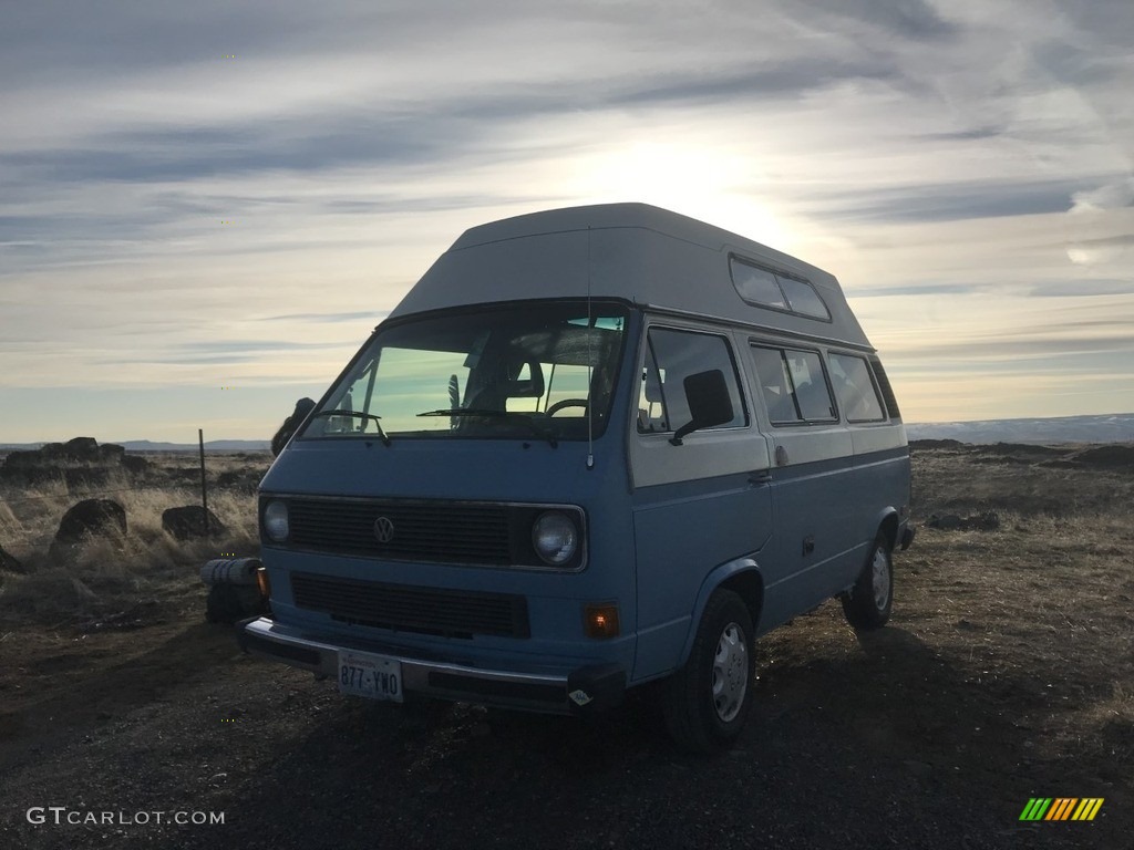 Sky Blue 1984 Volkswagen Vanagon GL Exterior Photo #144707886